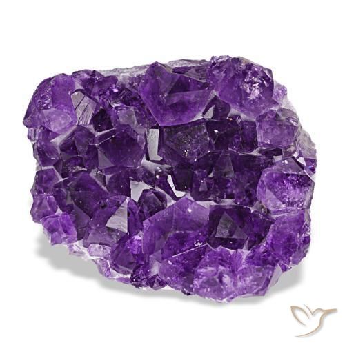 Drusa di ametista naturale viola da 57,54 ct, forma fantasia, opaco