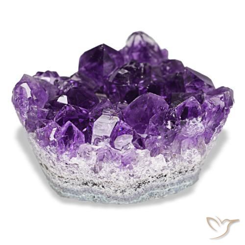Drusa di ametista naturale viola da 57,54 ct, forma fantasia, opaco