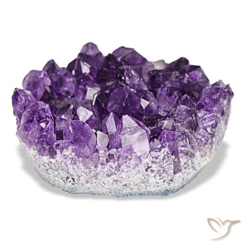 Drusa di ametista naturale viola da 62,67 ct, forma fantasia, opaco