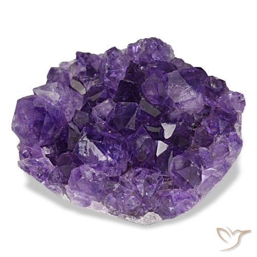 Drusa di ametista naturale viola da 66,10 ct, forma fantasia, opaco