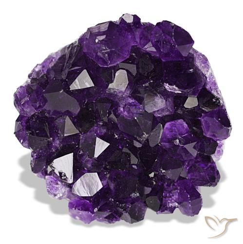Drusa di ametista naturale viola da 80,13 ct, forma fantasia, opaco