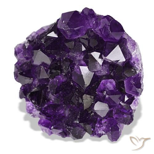 Drusa di ametista naturale viola da 80,13 ct, forma fantasia, opaco