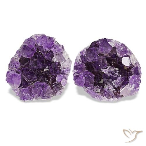16.88ctw viola drusa di ametista, fantasia, opaco