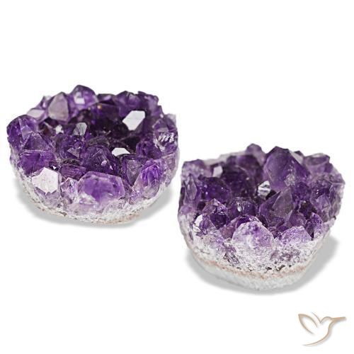 Drusa di ametista naturale viola da 23,12 ct, forma fantasia, opaco