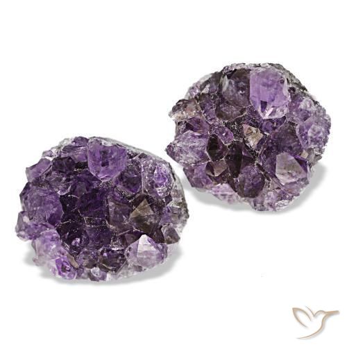 Drusa di ametista naturale viola da 11,85 ct, forma fantasia, opaco