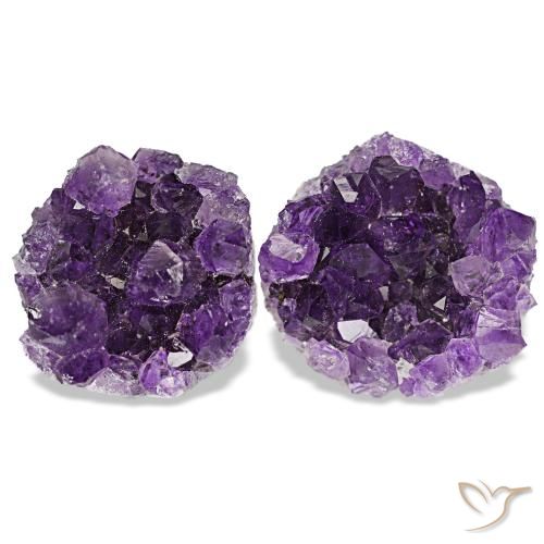 Drusa di ametista naturale viola da 20,54 ct, forma fantasia, opaco