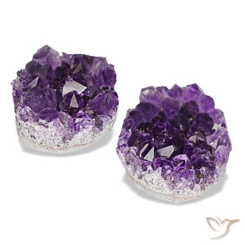Drusa di ametista naturale viola da 20,54 ct, forma fantasia, opaco