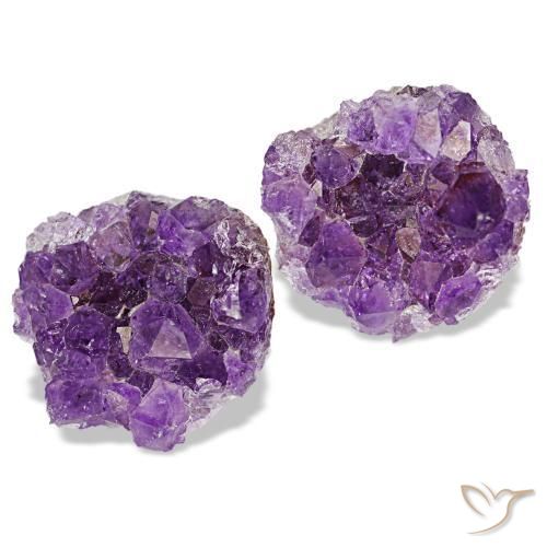 Drusa di ametista naturale viola da 16,88 ct, forma fantasia, opaco