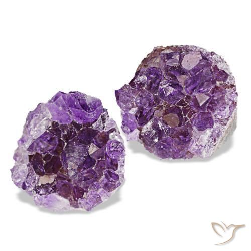 Drusa di ametista naturale viola da 13,31 ct, forma fantasia, opaco