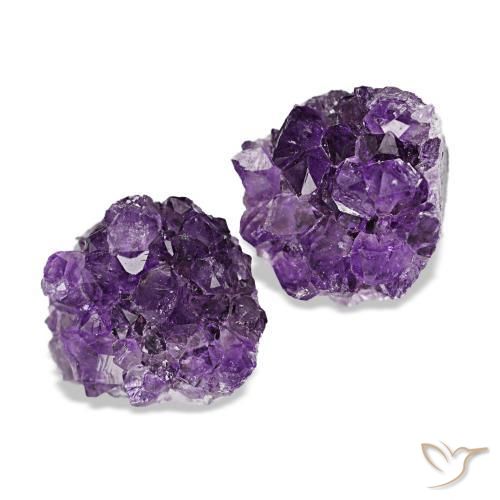Drusa di ametista naturale viola da 14,86 ct, forma fantasia, opaco