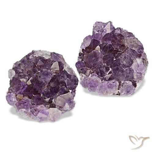 Drusa di ametista naturale viola da 15,01 ct, forma fantasia, opaco
