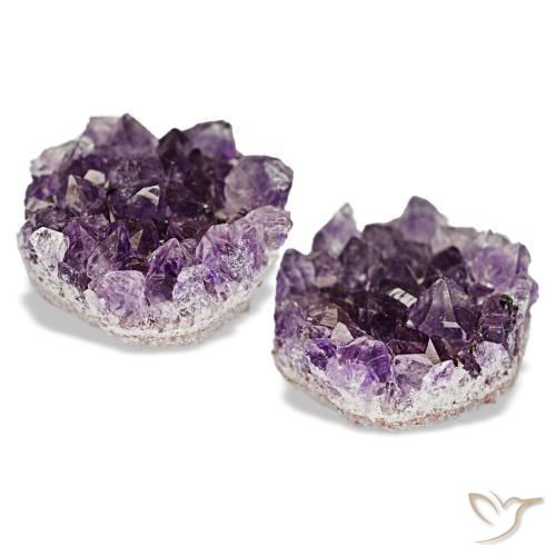 Drusa di ametista naturale viola da 15,01 ct, forma fantasia, opaco