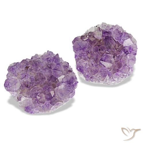 Drusa di ametista naturale viola da 15,30 ct, forma fantasia, opaco