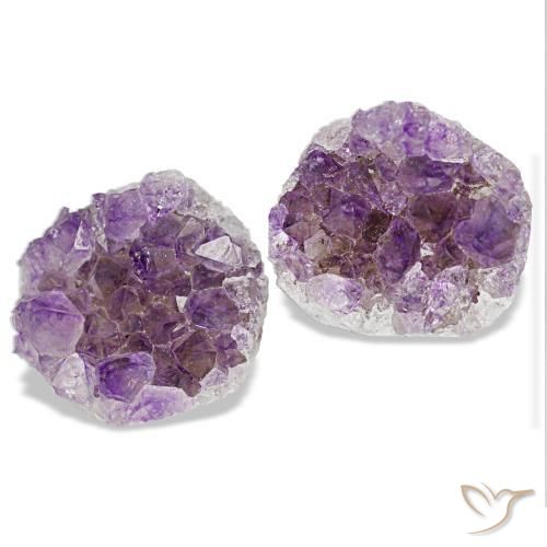 Drusa di ametista naturale viola da 19,52 ct, forma fantasia, opaco