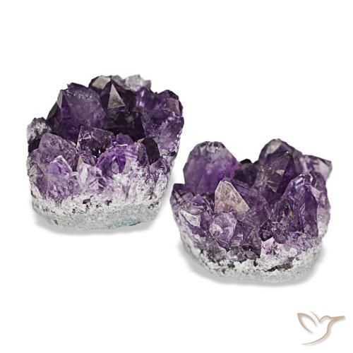 Drusa di ametista naturale viola da 23,60 ct, forma fantasia, opaco