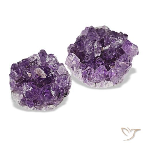 Drusa di ametista naturale viola da 21,44 ct, forma fantasia, opaco