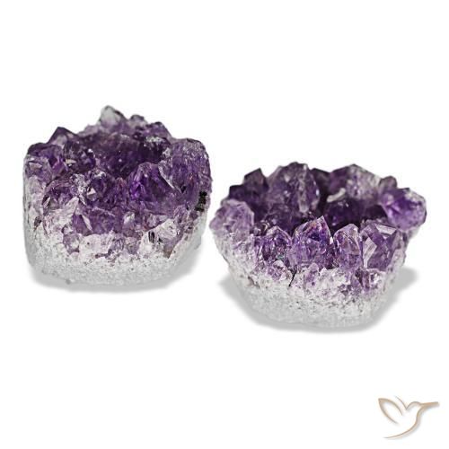 Drusa di ametista naturale viola da 21,44 ct, forma fantasia, opaco