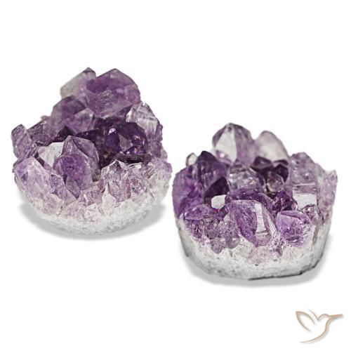 Drusa di ametista naturale viola da 16,00 ct, forma fantasia, opaco
