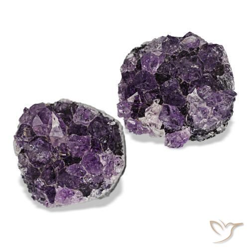 Drusa di ametista naturale viola da 16,26 ct, forma fantasia, opaco