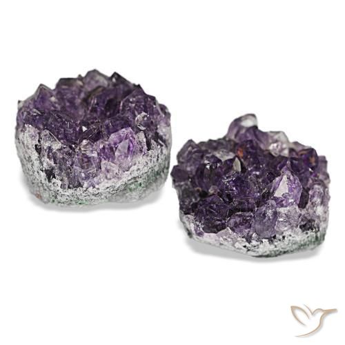 Drusa di ametista naturale viola da 16,26 ct, forma fantasia, opaco