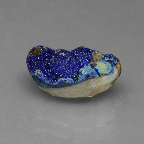 Azzurrite druzy Blu naturale da 1.80 ct, Forma fantasia, Opaco