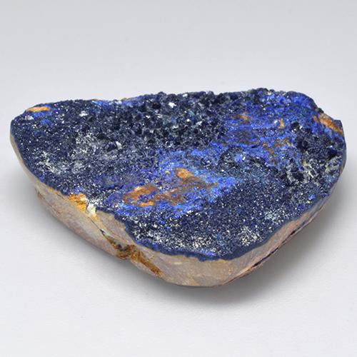 Azzurrite druzy Blu naturale da 45.69 ct, Forma fantasia, Opaco