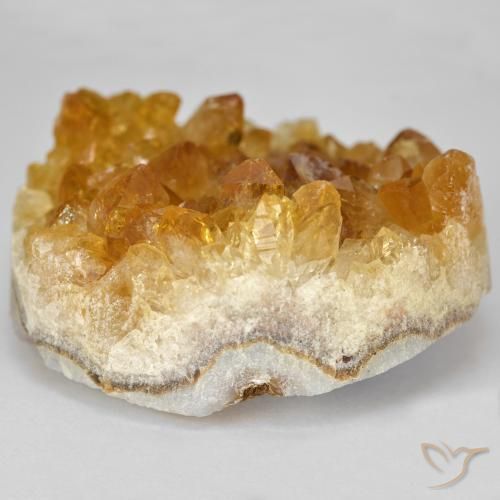 Druzy Citrine Arancio-Oro naturale da 81.13 ct, Taglio a fantasia, Opaco