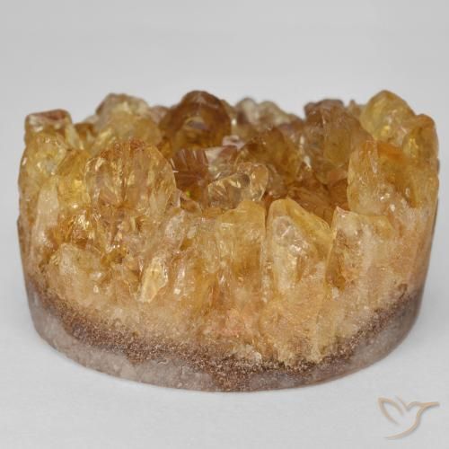 Druzy Citrine Marrone dorato naturale da 64.51 ct, Taglio a fantasia, Opaco