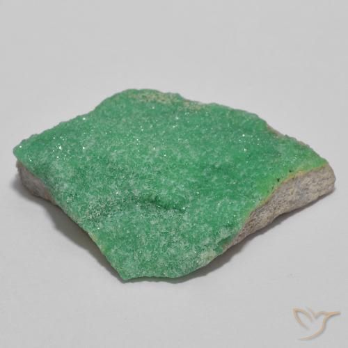 Druzy Variscite Verde medio naturale da 16.01 ct, Taglio a fantasia, Opaco
