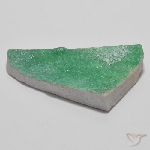 Druzy Variscite Verde naturale da 16.67 ct, Taglio a fantasia, Opaco