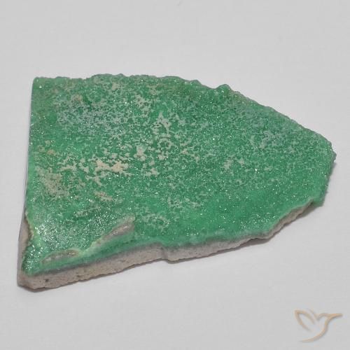 Druzy Variscite Verde medio naturale da 10.49 ct, Taglio a fantasia, Opaco