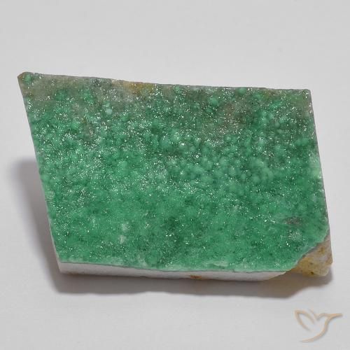 13.53ct Naturale Verde medio Druzy Variscite, Taglio a fantasia, Opaco