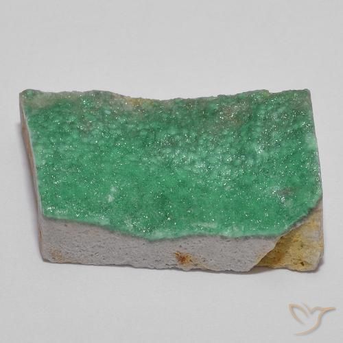 Druzy Variscite Verde medio naturale da 13.53 ct, Taglio a fantasia, Opaco