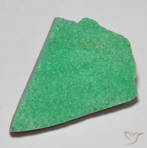 Druzy Variscite Verde medio naturale da 10.24 ct, Taglio a fantasia, Opaco