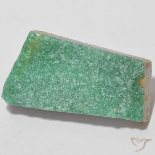 Druzy Variscite Verde chiaro naturale da 12.08 ct, Taglio a fantasia, Opaco