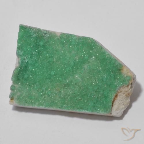 Druzy Variscite Verde medio naturale da 11.73 ct, Taglio a fantasia, Opaco