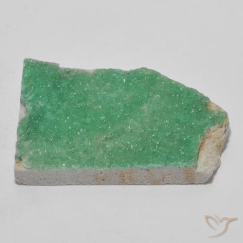 Druzy Variscite Verde medio naturale da 11.73 ct, Taglio a fantasia, Opaco