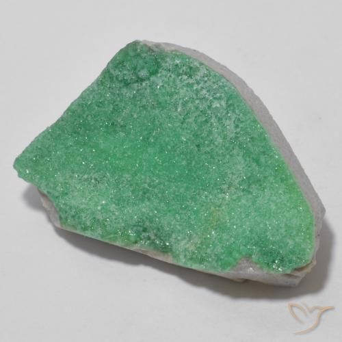 Druzy Variscite Verde medio naturale da 12.31 ct, Taglio a fantasia, Opaco
