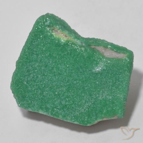 Druzy Variscite Verde chiaro medio naturale da 14.09 ct, Taglio a fantasia, Opaco
