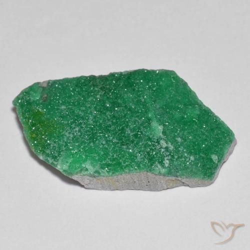 Druzy Variscite Verde medio naturale da 12.63 ct, Taglio a fantasia, Opaco