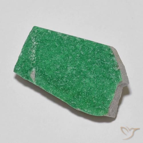 Druzy Variscite Verde medio naturale da 16.65 ct, Taglio a fantasia, Opaco