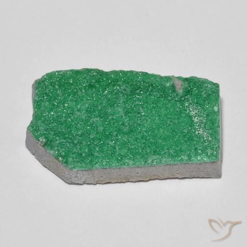 Druzy Variscite Verde medio naturale da 16.65 ct, Taglio a fantasia, Opaco