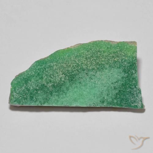 21.19ct Naturale Verde medio Druzy Variscite, Taglio a fantasia, Opaco