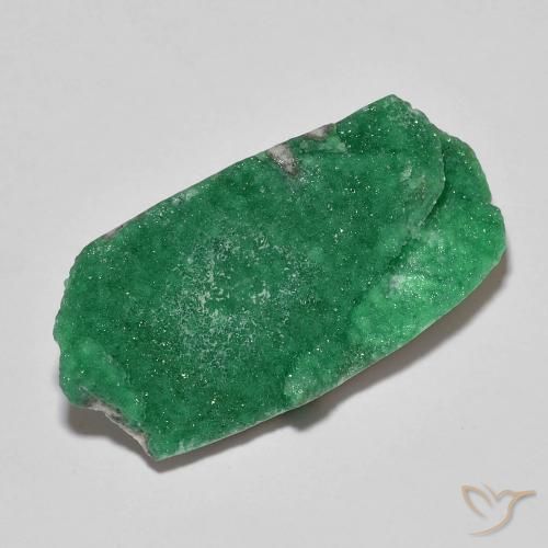 Druzy Variscite Verde caldo naturale da 16.68 ct, Taglio a fantasia, Opaco