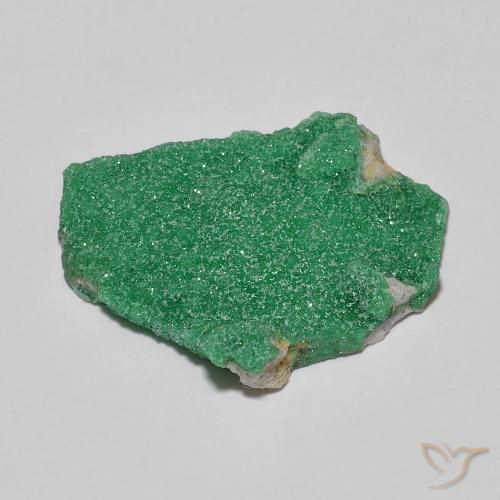 Druzy Variscite Verde medio naturale da 12.87 ct, Taglio a fantasia, Opaco