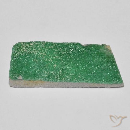 Druzy Variscite Verde medio naturale da 12.76 ct, Taglio a fantasia, Opaco