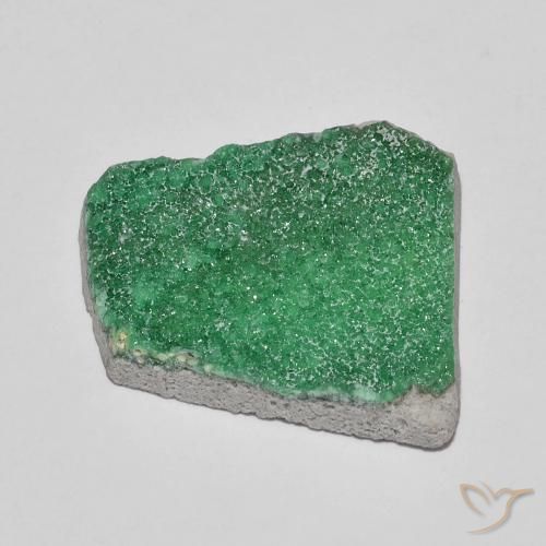 Druzy Variscite Verde medio naturale da 11.83 ct, Taglio a fantasia, Opaco