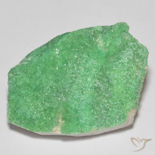 Druzy Variscite Verde giallastro pallido naturale da 21.42 ct, Taglio a fantasia, Opaco