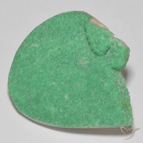 Druzy Variscite Verde chiaro di trifoglio naturale da 17.18 ct, Forma a pera, Opaco