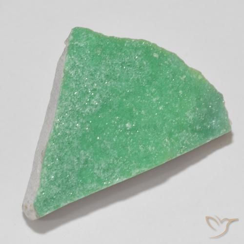 Druzy Variscite Verde medio naturale da 21.37 ct, Taglio a fantasia, Opaco